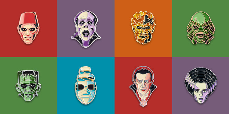 DKNG – UNIVERSAL MONSTER PINS